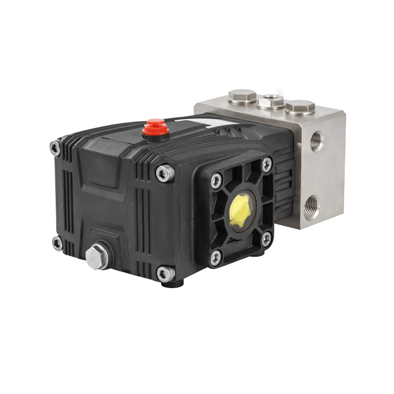 JPBF-N0810 แรงดันสูง 8Lpm 100Bar Heavy Duty SS Triplex Plunger Pump สำหรับโรงกลั่นน้ำทะเล