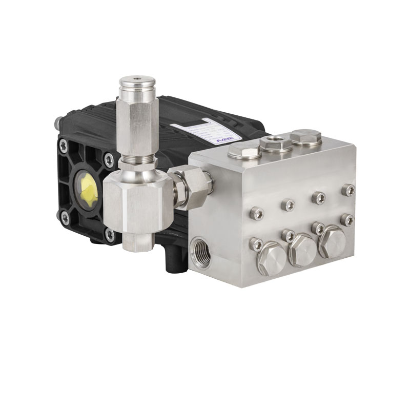 JPBF-N0810 แรงดันสูง 8Lpm 100Bar Heavy Duty SS Triplex Plunger Pump สำหรับโรงกลั่นน้ำทะเล