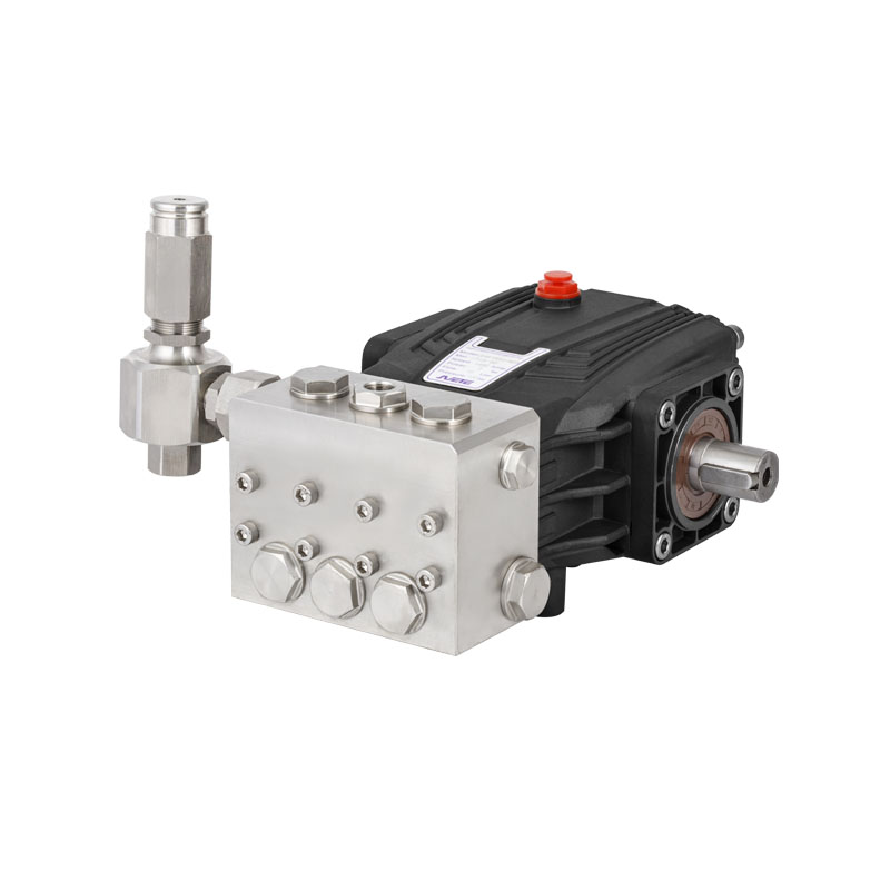 JPBF-N0810 แรงดันสูง 8Lpm 100Bar Heavy Duty SS Triplex Plunger Pump สำหรับโรงกลั่นน้ำทะเล